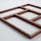 Ekena Millwork Extra Small Sheffield Decorative Fretwork Wood Wall Panels, Walnut, 7 3/8"W x 7 3/8"H x 3/8"T WALW08X08X0375SHFWA - alternate 6